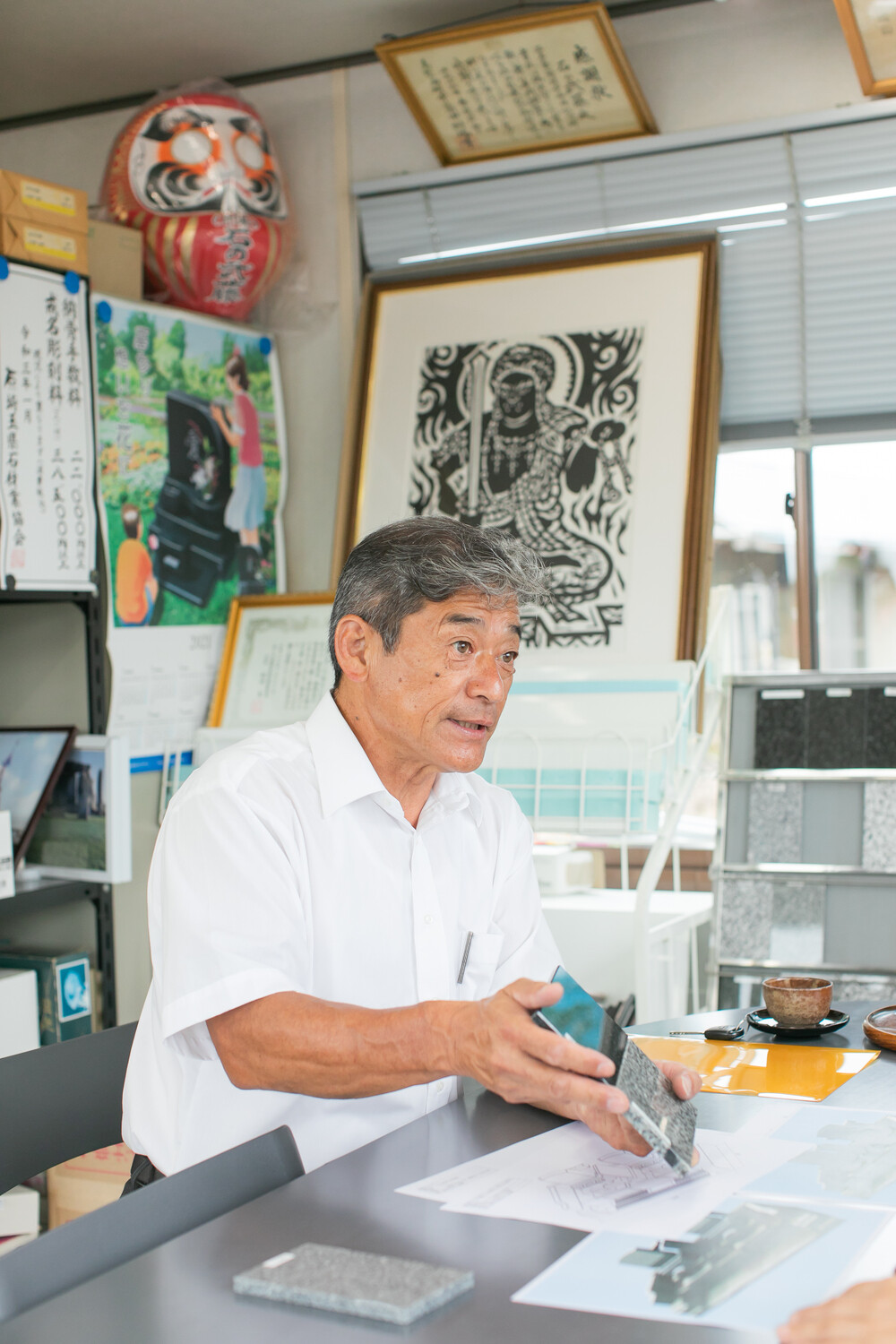 石材選びからお墓建立後のアフターフォローまで寄り添います