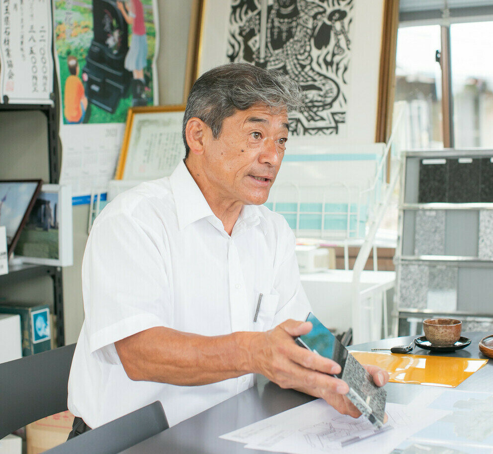 石材選びからお墓建立後のアフターフォローまで寄り添います